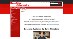 Desktop Screenshot of bowlingdynamics.com